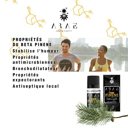 Bêta-pinène ARAE propriétés