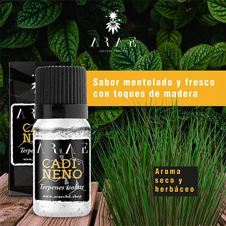 Cadineno ARAE sabor y aroma