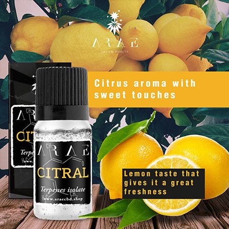 Citral ARAE flavor and aroma