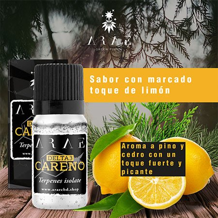 Delta 3 Careno ARAE sabor y aroma