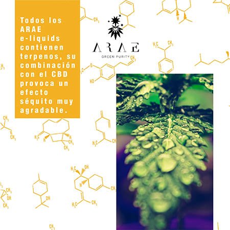 E-liquid ARAE CBD + Terpeni effetto entourage
