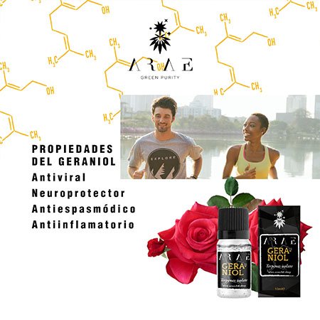 Geraniol ARAE propiedades