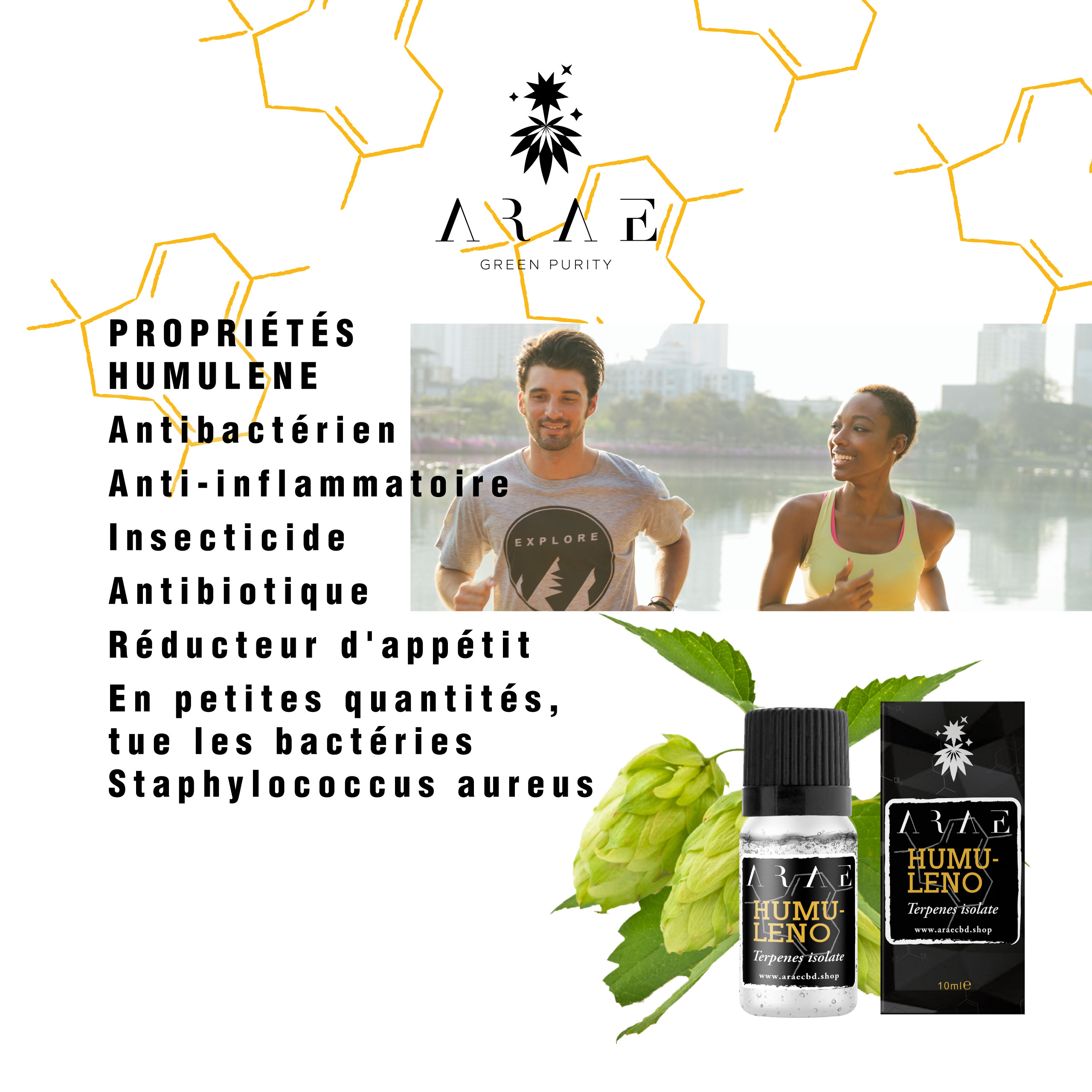 Humulene ARAE propriétés