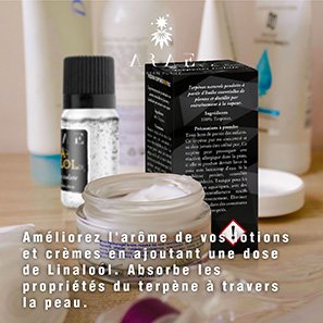 Linalool ARAE crèmes