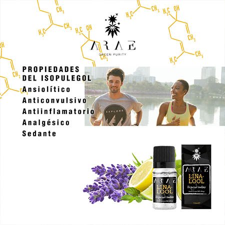 Linalool ARAE propiedades