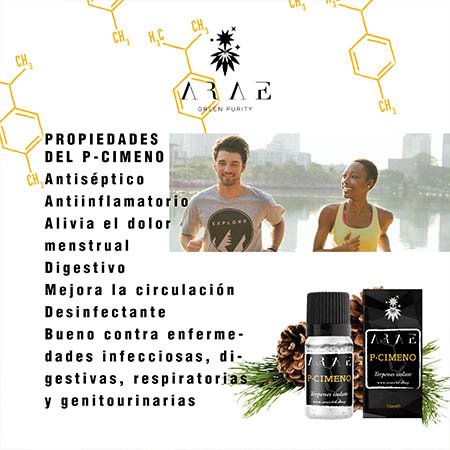 P-Cimeno ARAE propiedades