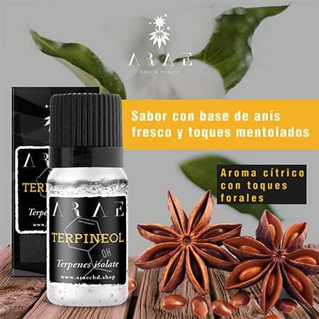 Terpineol ARAE sabor y aroma