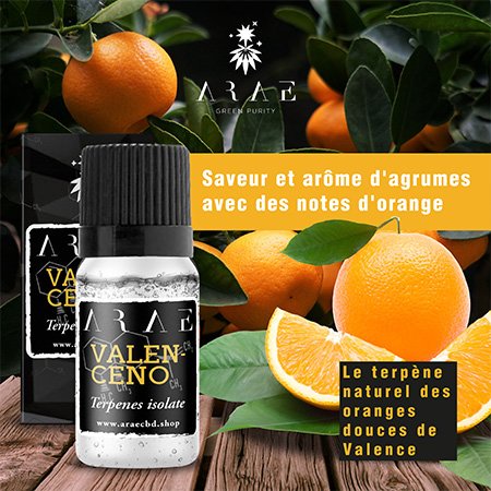 Valencène ARAE goût et arôme